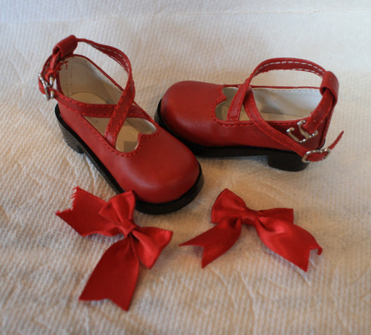 Red Heart Shoe-BJD 6.2 cm