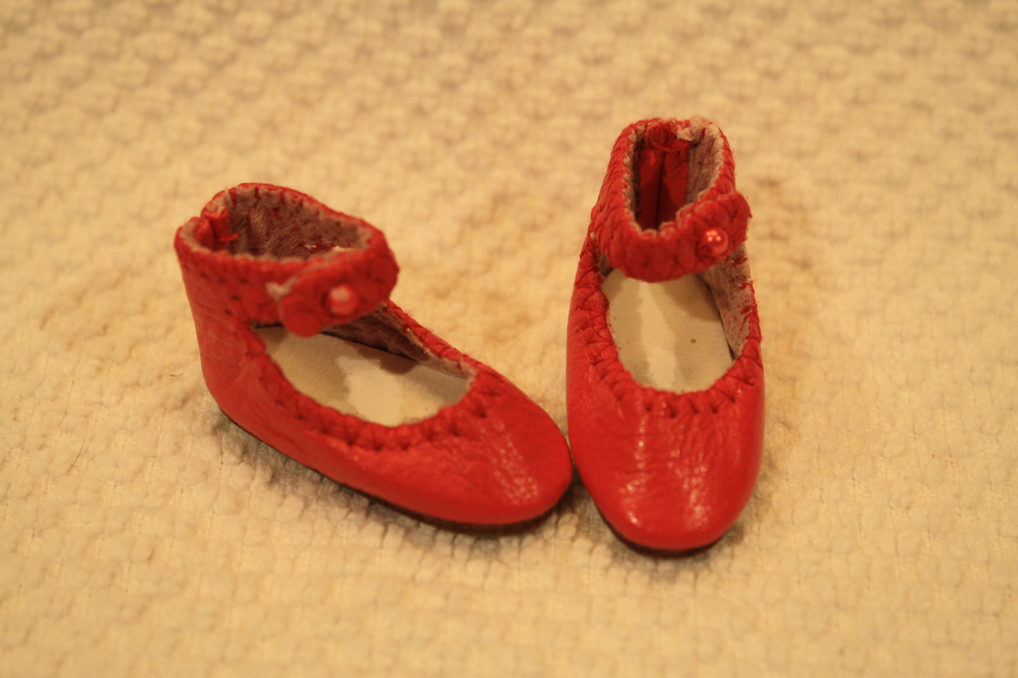 leather ankle strap