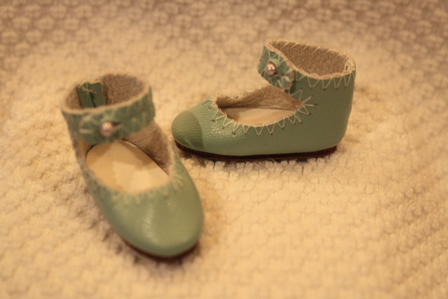 leather ankle strap