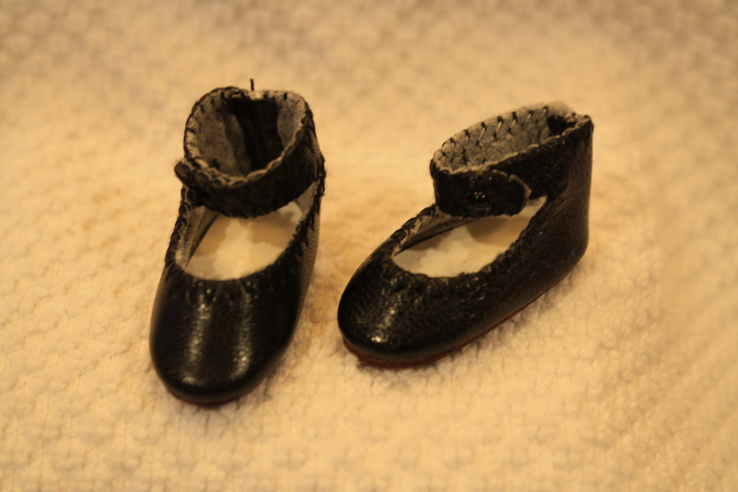 leather ankle strap