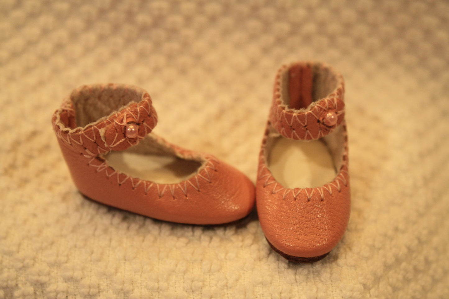 leather ankle strap