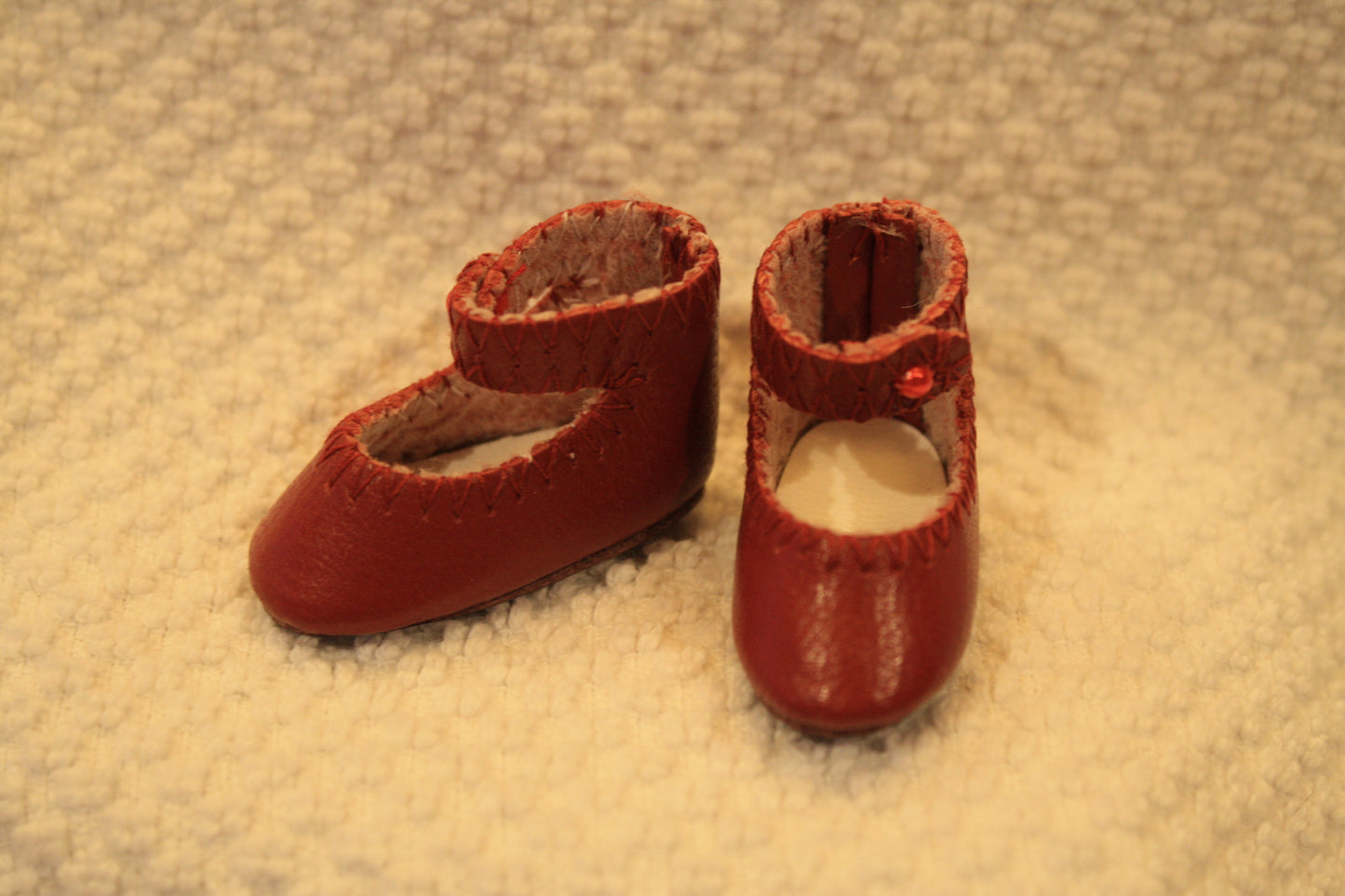 leather ankle strap