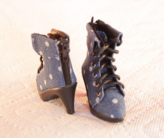 Polka Dot Bootie-BJD 6.0 cm