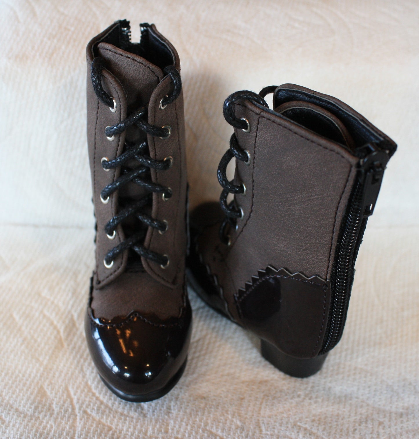 Two Tone Brown Boot-BJD 2 Sizes