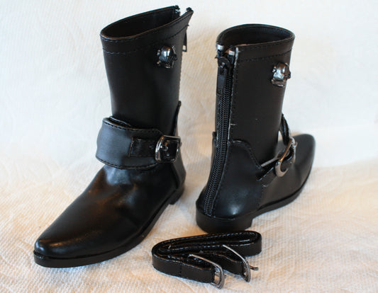 Black Skull Boot 9.5 cm