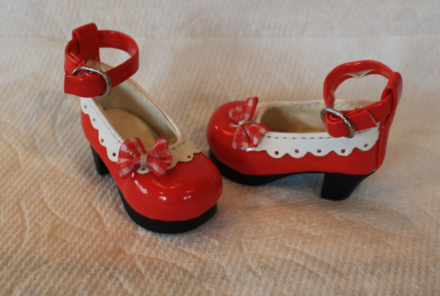 Gingham Bow Shoe 4.5 cm