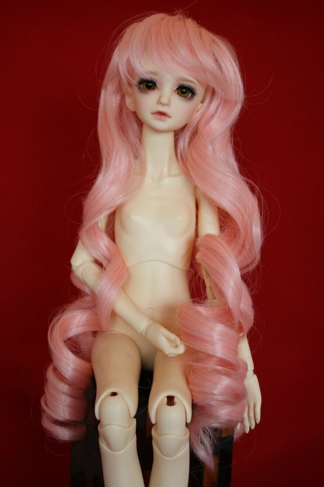 Long Pink Wig